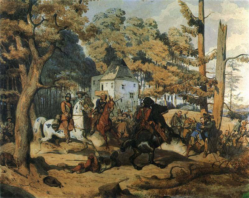 Utarczka with the Swedes 